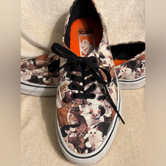 Vans Shoes Vans X Aspca Kitten Cat Lo Pro Skate Shoes Poshmark